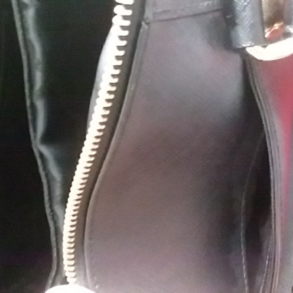 Michael Kors Black Large Leather Shoulder Bag ❤Very Good Condition - Picture 11 of 13